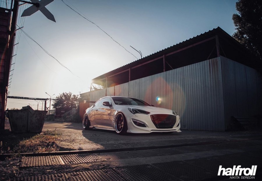 Hyundai Genesis Coupe диски SSR Professor SP1 R20 11J ET11 255/30 12J ET-7 285/30