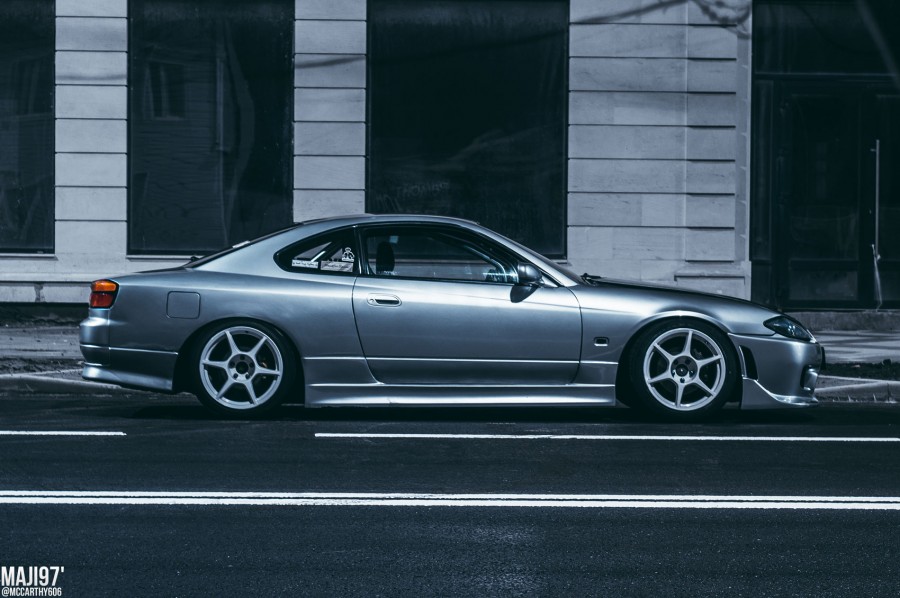 Nissan Silvia S15 диски Buddy Club P1 R17 9J ET17 215/45 Spec-S 