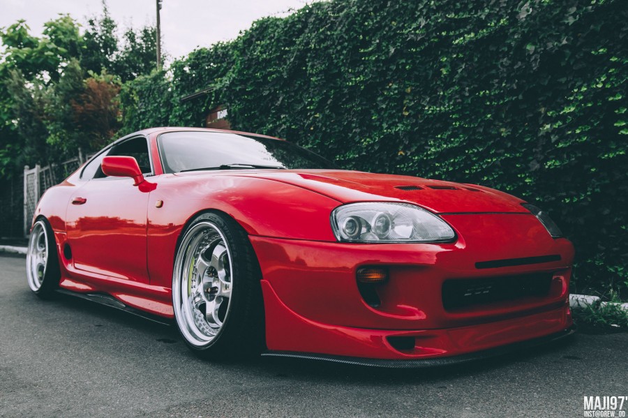 Toyota Supra A80 диски Work Meister S1 3P R19 10J ET15 245/35 11J ET11 265/35