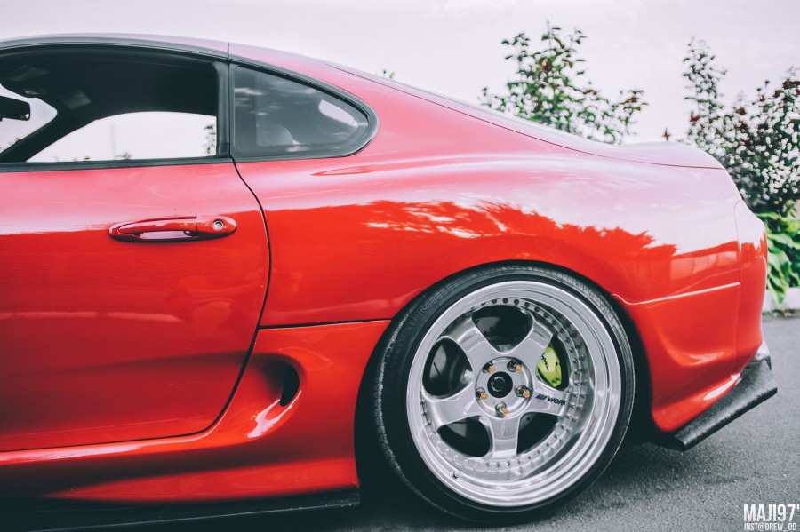 Toyota Supra A80 диски Work Meister S1 3P R19 10J ET15 245/35 11J ET11 265/35