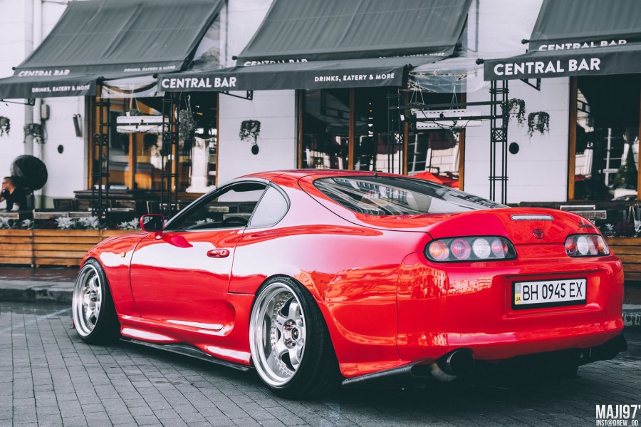 Toyota Supra A80 диски Work Meister S1 3P R19 10J ET15 245/35 11J ET11 265/35