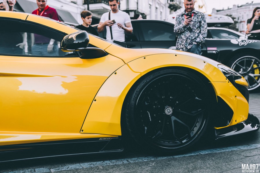 McLaren 650S диски HRE S201