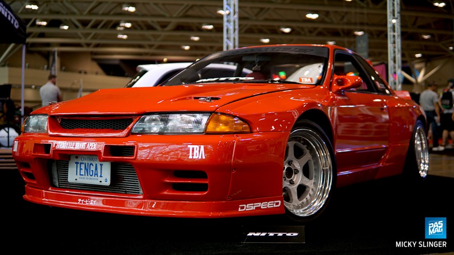 Nissan Skyline GT-R R32 диски Work Meister L1 R18 9.5J ET-55 265/35 11J 295/35