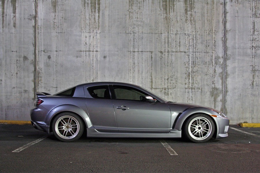 Mazda RX-8 диски Enkei RPF1 R18 9.5J ET38 265/35 10J ET45 275/35