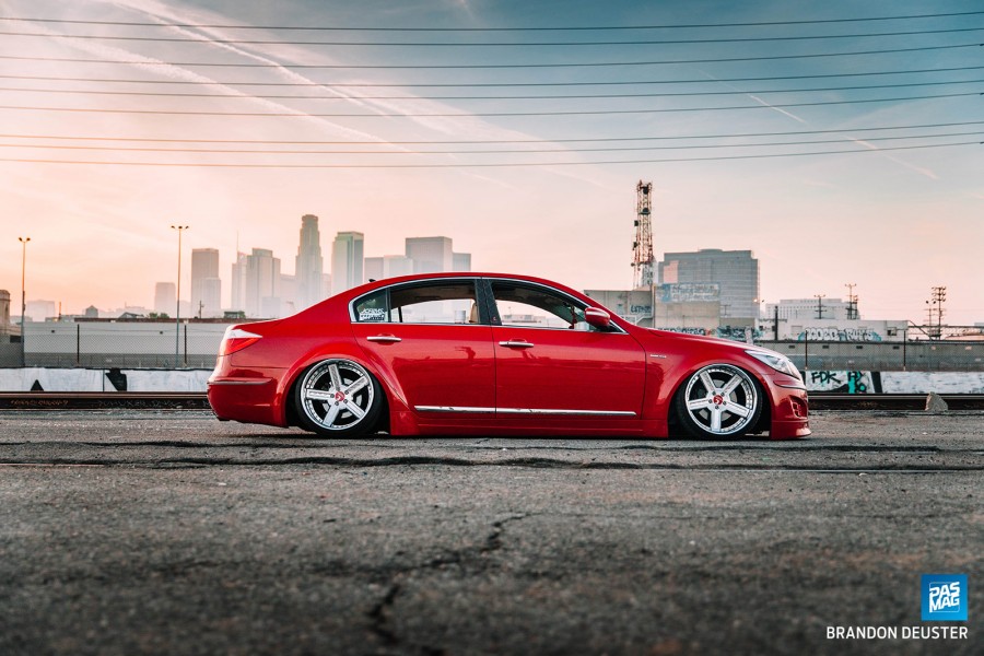 Hyundai Genesis BH диски Luxury Abstract Grassor-C R20 11J ET-30 245/35 13J ET-50 295/30