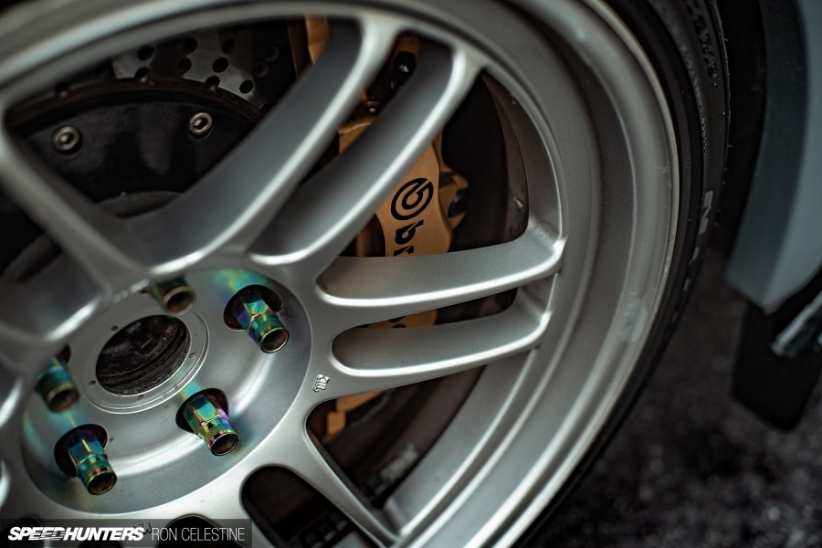 Nissan Skyline R33 диски Enkei RPF1 R19 275/30