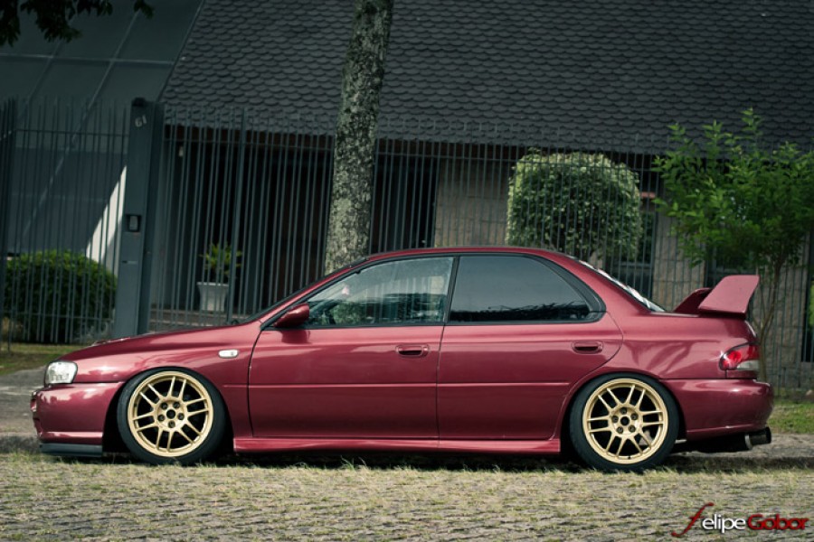 Subaru Impreza GD, GG диски OZ Racing F1 R17 7.5J ET38