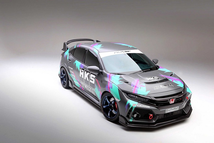 Honda Civic FC/FK диски Advan Yokohama TC4 R18 9.5J 265/35