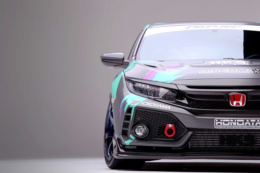 Honda Civic FC/FK диски Advan Yokohama TC4 R18 9.5J 265/35