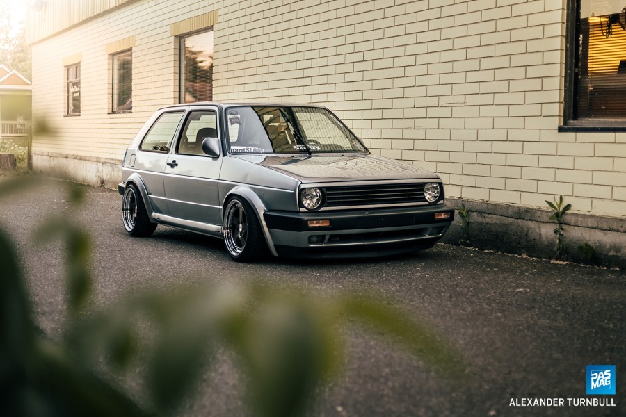 Volkswagen Golf MK3 диски Rotiform TMB R16 8J ET-12 205/40 9J ET-8