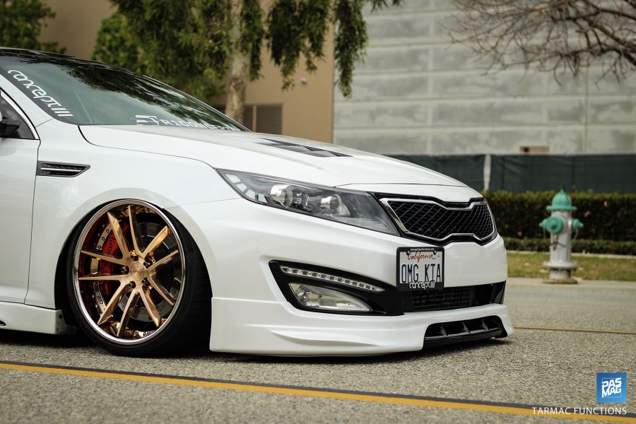 Kia Optima TF диски Avant Garde F431 R20 9.5J ET42 225/30 10.5J ET37 245/35 SX 