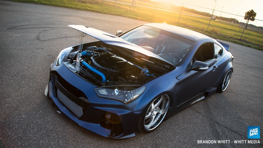 Hyundai Genesis Coupe диски Infinite Werks RX-5 Convex R20 9J ET18 225/35 11.5J ET-2 275/30
