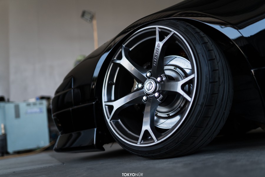 Nissan 180SX/200SX/240SX диски OEM Nissan 370Z Nismo R19 9.5J ET40 10.5J ET23