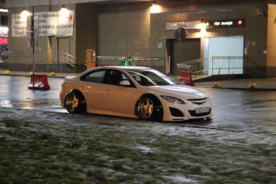 Mazda 6 2 поколение диски Super Star Leon Hardiritt Orden R18 9J ET-20 225/40 ET50 235/40 fuckhaters 