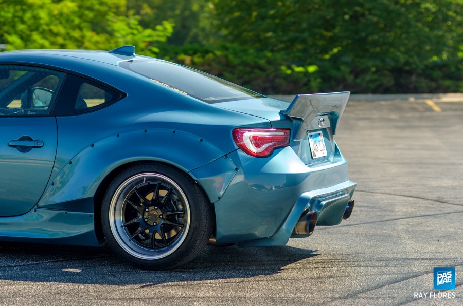Subaru BRZ диски F1R F102 R18 9.5J 225/55
