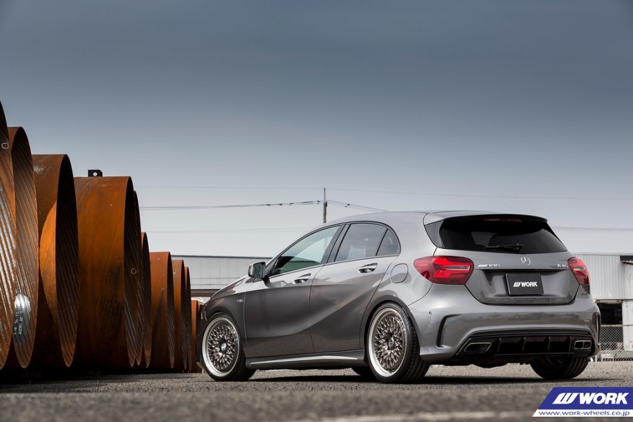 Mercedes-Benz A-Class W176 диски Work Gran Seeker CCX R19 8.5J