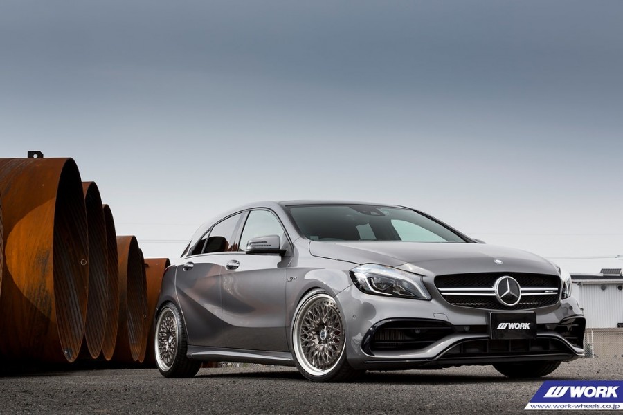 Mercedes-Benz A-Class W176 диски Work Gran Seeker CCX R19 8.5J