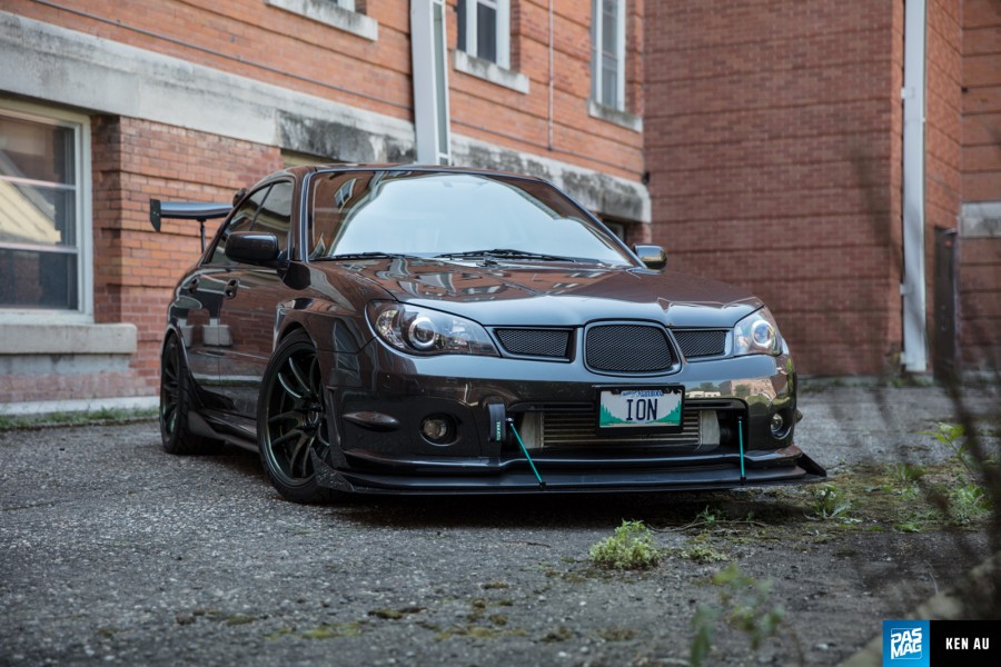 Subaru Impreza GD, GG диски Work Emotion CR2P R18 9.5J ET38 255/35 WRX STI 