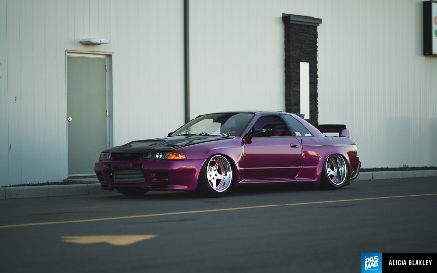 Nissan Skyline GT-R R32 диски Art In Motion MA50 R18 11J ET-11 275/35 12.5J ET-48 315/30