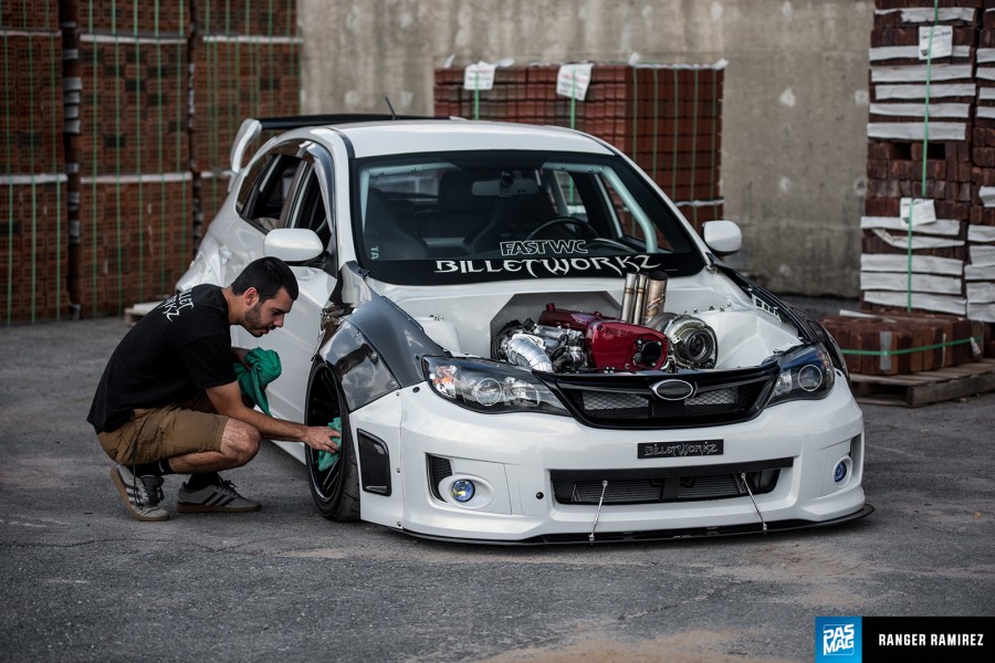 Subaru Impreza GJ, GP диски Nessen Forged S7.0 R18 12J ET6 315/30 WRX 