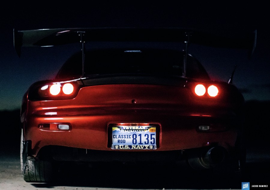 Mazda RX-7 FD диски Rays Volk Racing F-Zero Challenge R18 9.5J ET22 265/40
