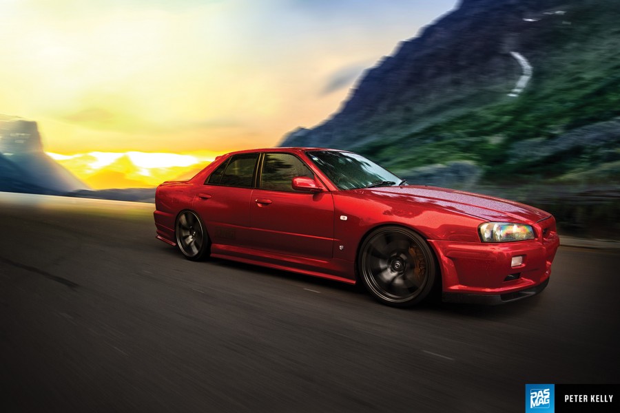 Nissan Skyline R34 диски OEM Nissan GTR R20 10.5J ET25 285/35