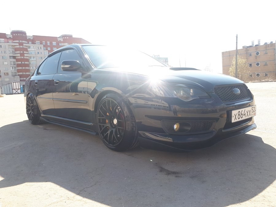 Subaru Legacy BL, BP диски Work Emotion M8R R18 9.5J ET38 225/40 ET30