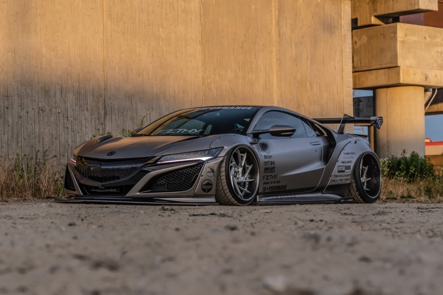 Acura NSX 2 generation. NC1 диски Tecnocraft Forged R20 10J ET-10 245/30 13J ET-55 305/30