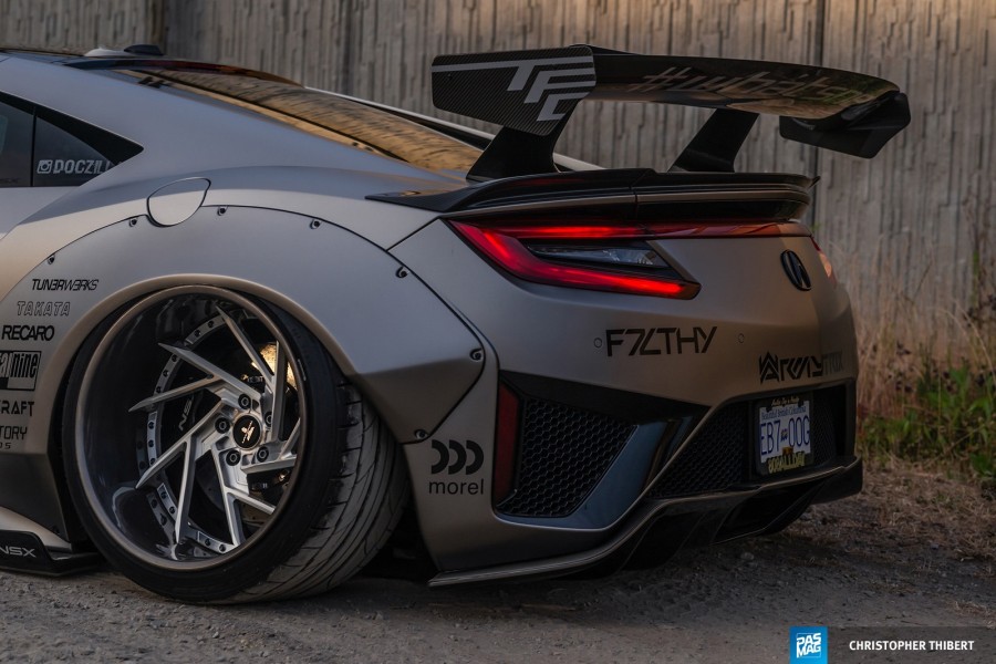 Acura NSX 2 generation. NC1 диски Tecnocraft Forged R20 10J ET-10 245/30 13J ET-55 305/30