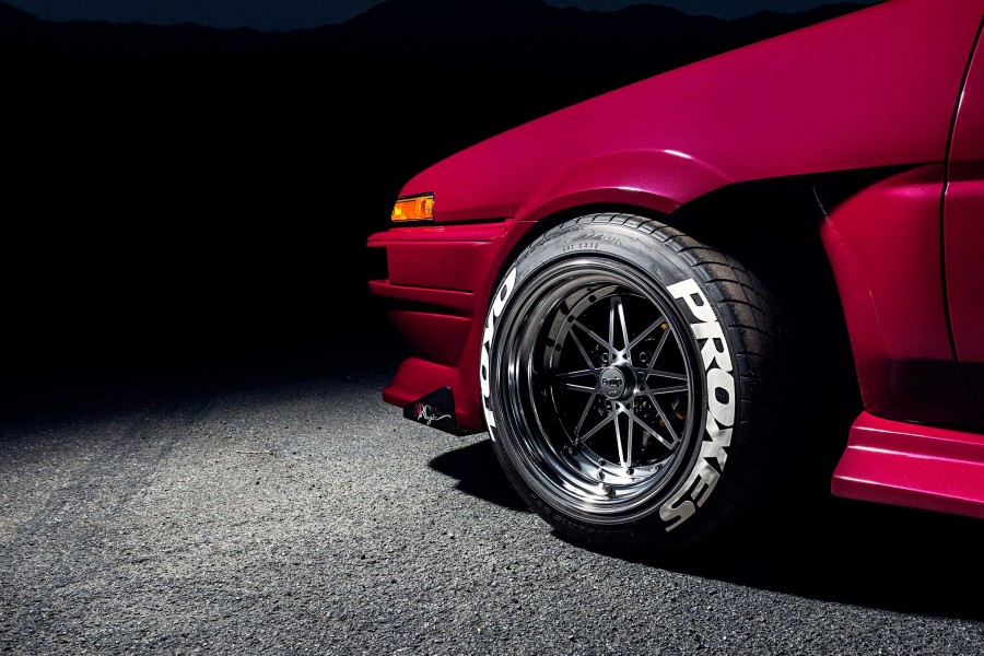 Toyota Corolla Levin AE85/AE86 диски Work Equip 03 R15 9.5J ET-22 205/50 10.5J ET-25 225/45