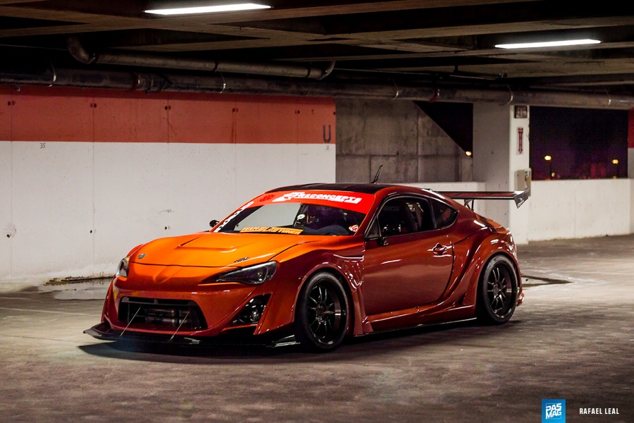 Scion FR-S диски F1R F102 R18 265/35