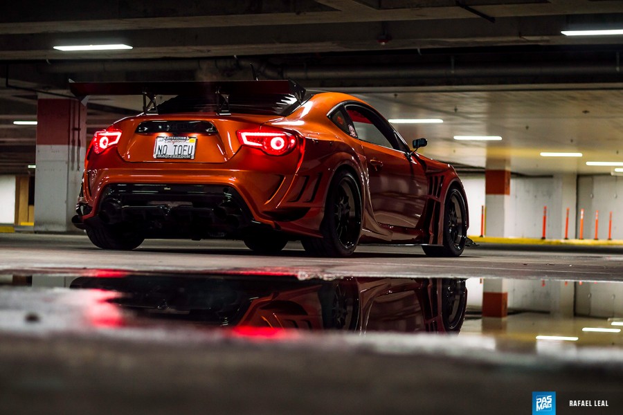 Scion FR-S диски F1R F102 R18 265/35
