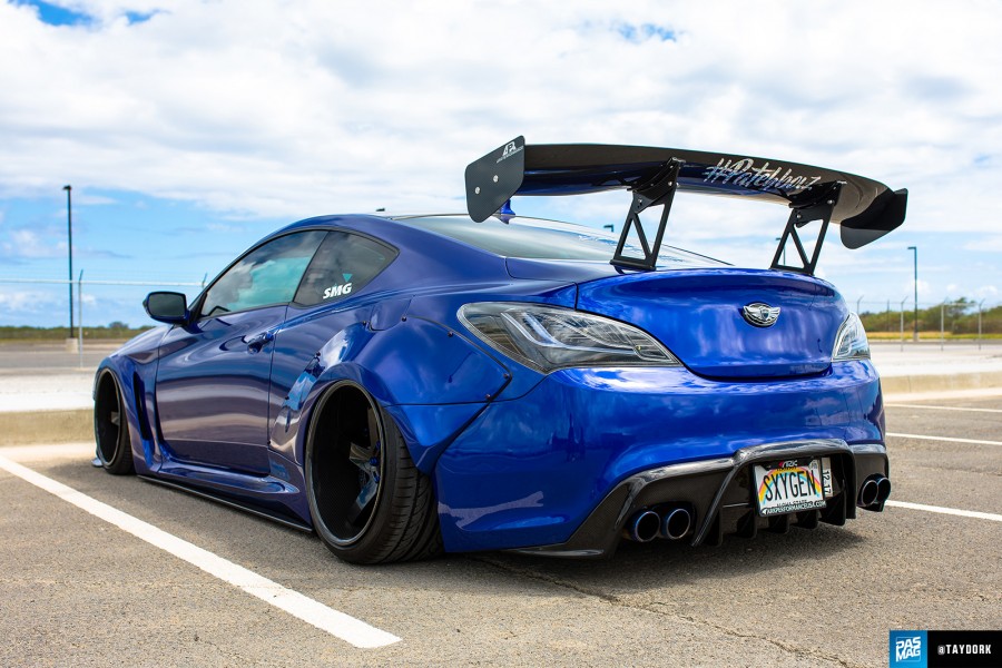 Hyundai Genesis Coupe диски Avant Garde F433 R19 10.5J ET-7 245/35 13J ET-13 295/30