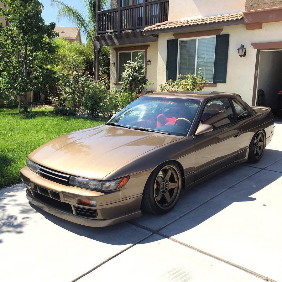 Nissan Silvia S13 диски Rays Nismo LM GT4