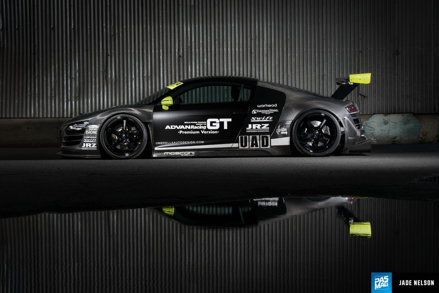 Audi R8 Type 42 диски Advan Yokohama GT R20 10J R21 12J
