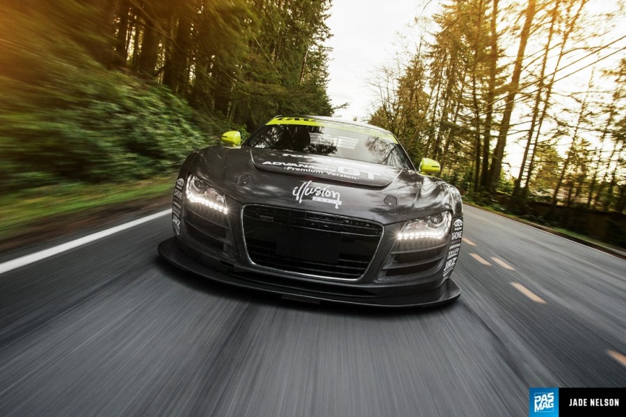Audi R8 Type 42 диски Advan Yokohama GT R20 10J R21 12J