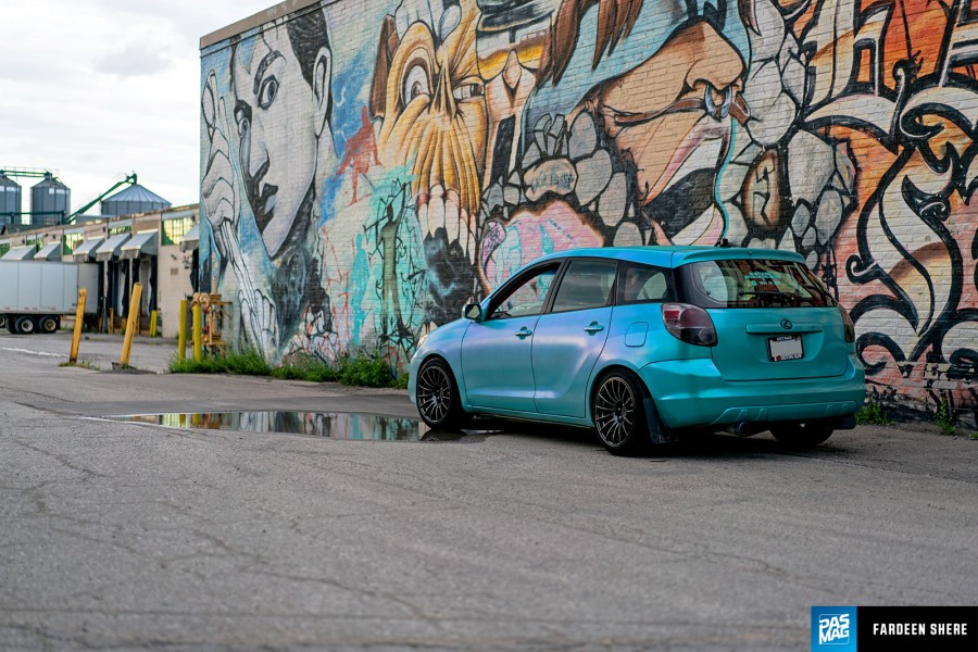 Toyota Matrix E130 диски XXR 550 R17 9.25J ET19 215/35