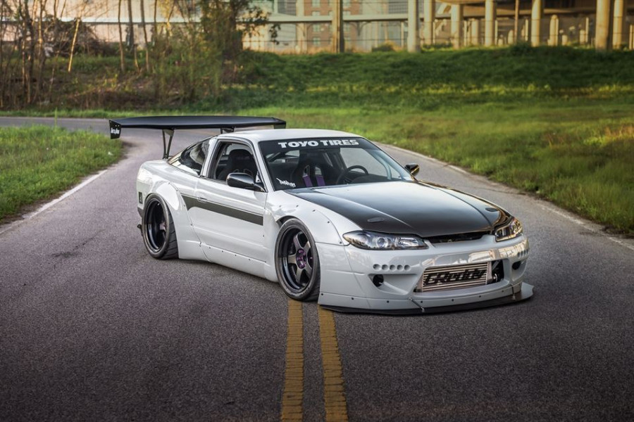 Nissan 180SX/200SX/240SX диски SSR Professor SP1 R18 9.75J ET5 265/35 11J ET-15 315/30