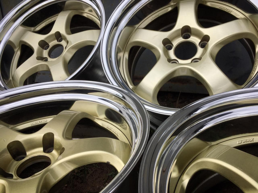 Toyota Chaser 100 диски Work Meister S1 2P R18 9.5J ET15 215/40 10J ET20 235/45 ZX100 TourerV 