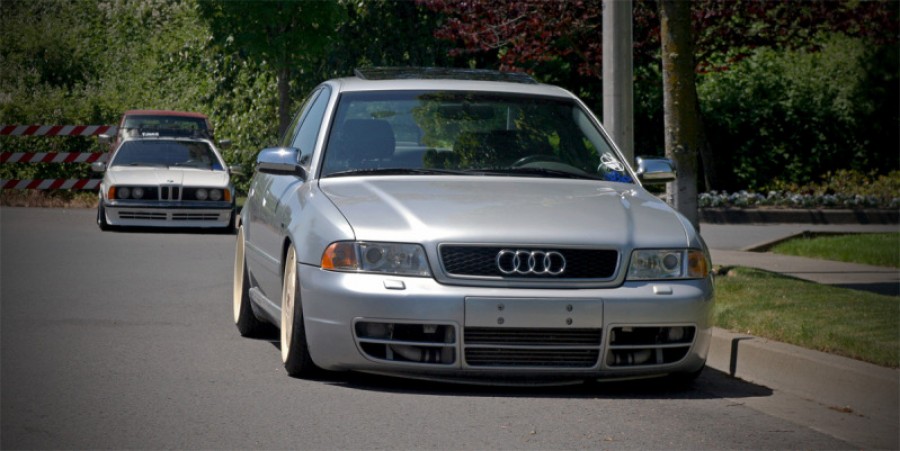 Audi A4 B5 диски AMG Monoblock R18 8.5J ET34 205/40 9.5J ET38 225/40