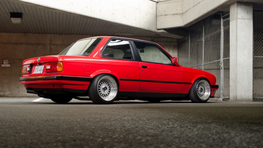 BMW 3 series E30 диски BBS RS R16 9J ET8 205/45 10J 225/40