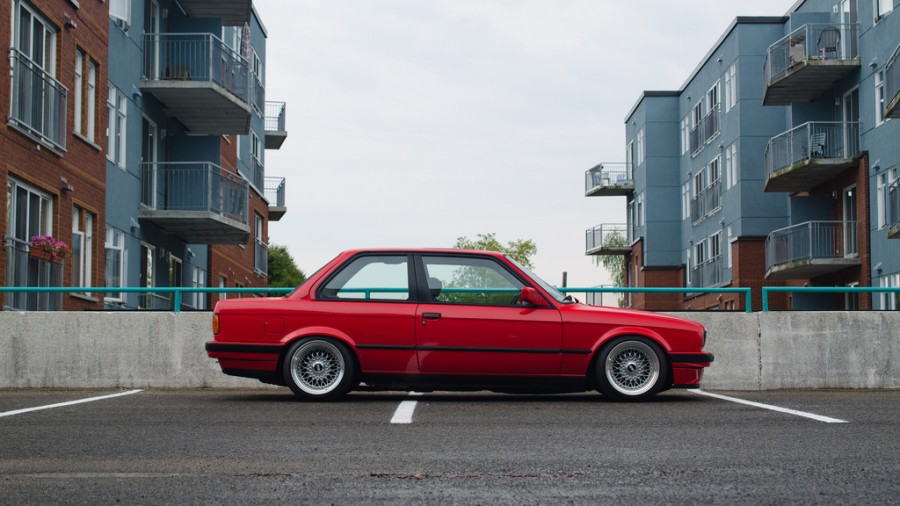 BMW 3 series E30 диски BBS RS R16 9J ET8 205/45 10J 225/40