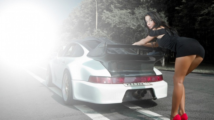 Porsche 911 964 Series диски BBS LM R18 9J 225/40 10.5J 295/35