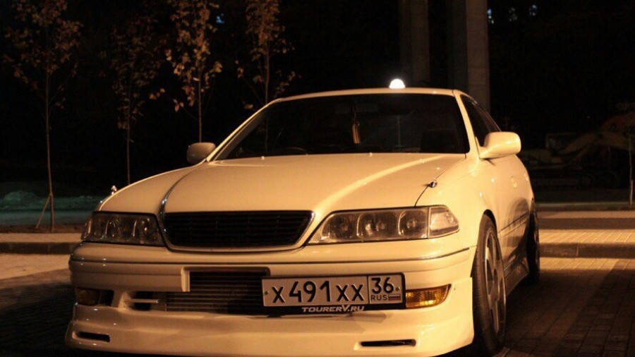 Toyota Mark II 100 диски Impul Hoshino RS R18 8J ET32 1JZ-GTE inside+R154 誠実な友 