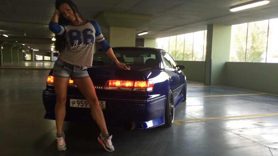 Toyota Mark II 100 диски Rays Volk Racing TE37SL R19 9.5J ET22 10.5J Force unLeashed 