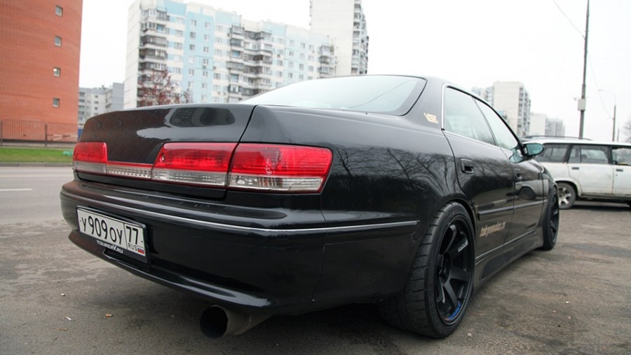 Toyota Mark II 100 диски Rays Volk Racing TE37 R18