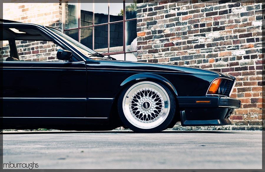 BMW 6 series E24 диски BBS RS R18 8.5J ET13 215/35 9.5J 225/35