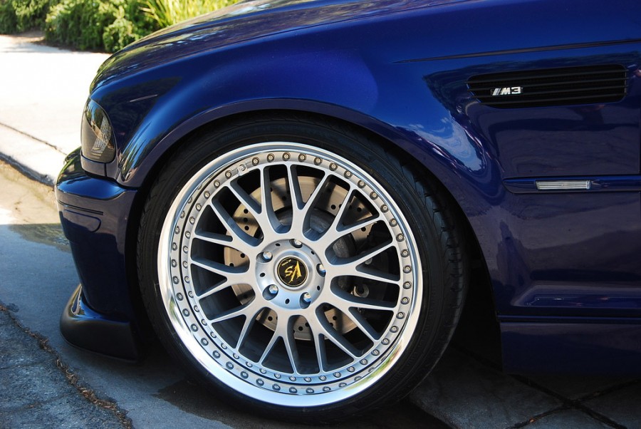 BMW 3 series E46 диски Work VS-XX R19 9.5J ET45 245/35 11J ET23 275/30