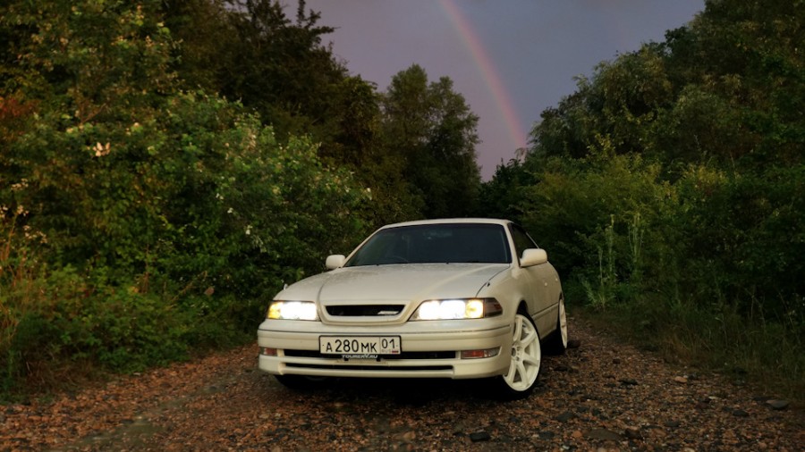 Toyota Mark II 100 диски Work Emotion XT7 R18