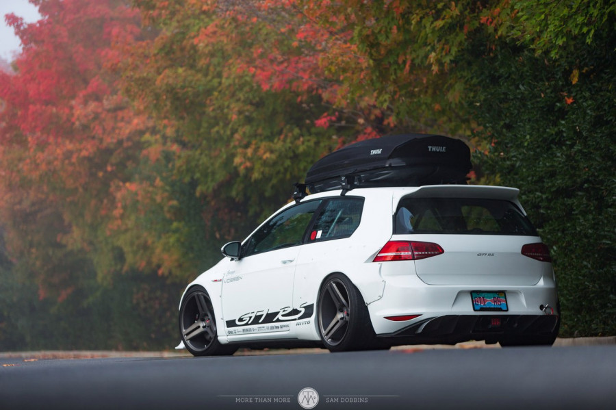 Volkswagen Golf MK7 диски Vossen VPS 317 GTI RS 